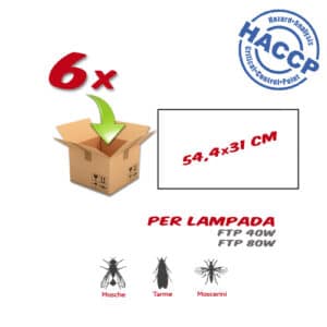 6x Ricambio Piastra Collante – Flytrap Professional 40/80
