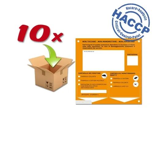 10x Cartellino Postazione - immagine 2