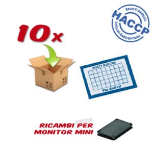 10x Cartoncino Collante Monitor MICRO